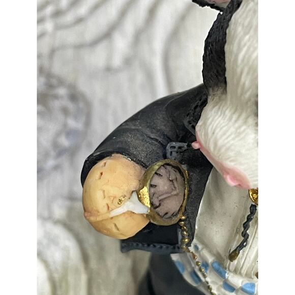 Mary's Moo Moo's Cows Lot of 9 Pieces Marriage Wedding Theme Enesco Vintage - Picture 9 of 9